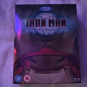 Marvel Iron Man 3 Movie Collection Blu-ray - Red and Blue